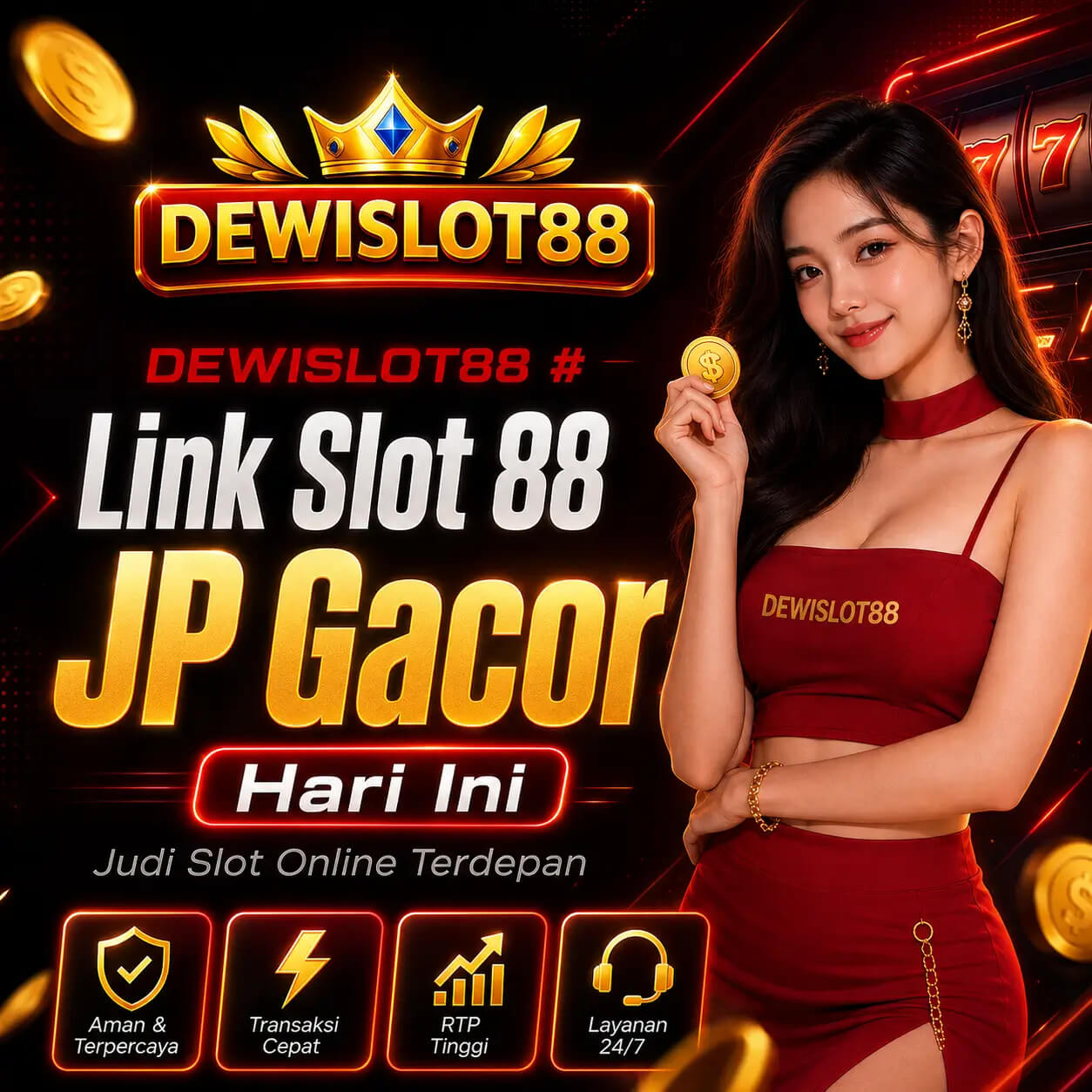 DEWISLOT88 > Link Slot 88 JP Gacor Hari Ini Judi Slot Online Terpercaya